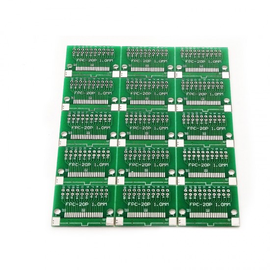 FPC-20P Pin Board FFC to 2.54DIP TFT LCD 1mm 0.5mm Pitch