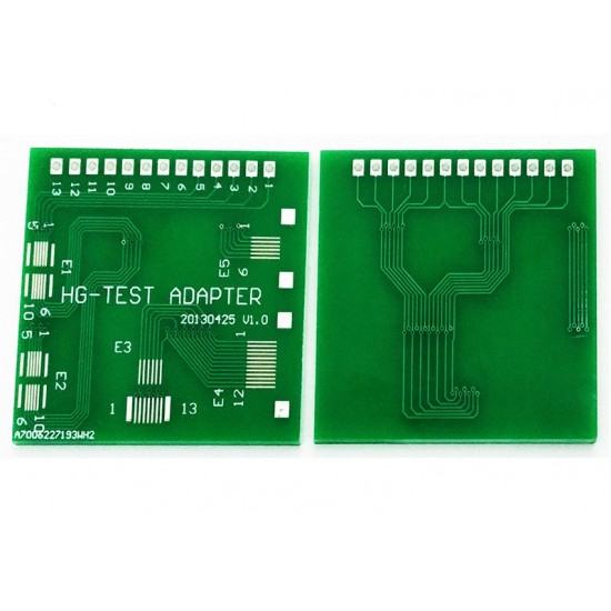 FPC6 12Pin Double Row 10P 0.5mmPitch Test Breakout