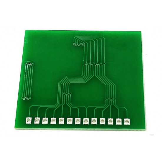 FPC6 12Pin Double Row 10P 0.5mmPitch Test Breakout