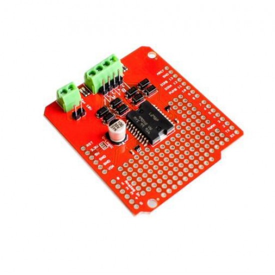 L298P Compatible High Current Dual Channel Motor Driver Module