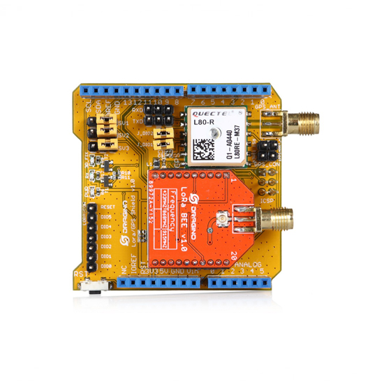 LoRa GPS Module Shield 433/868/915MHz