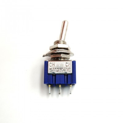 MTS-102 Toggle Switch 3Pin 2 Position Blue