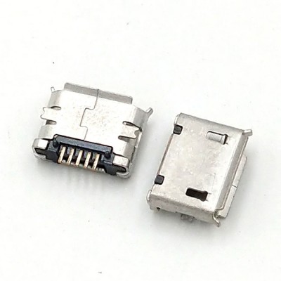 Micro-USB Female 5Pin SMD PCB Socket Soldering Connector