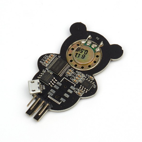 Microbit Bear Shape MP3 Sensor Scratch Programming Compatible