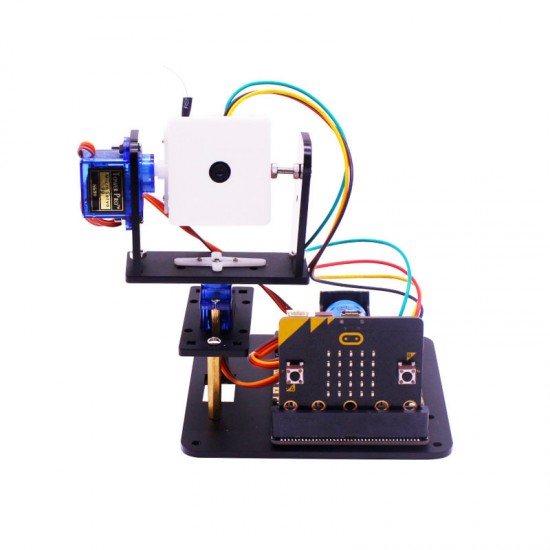 Microbit Camera Holder Robot WiFi without Electric Control