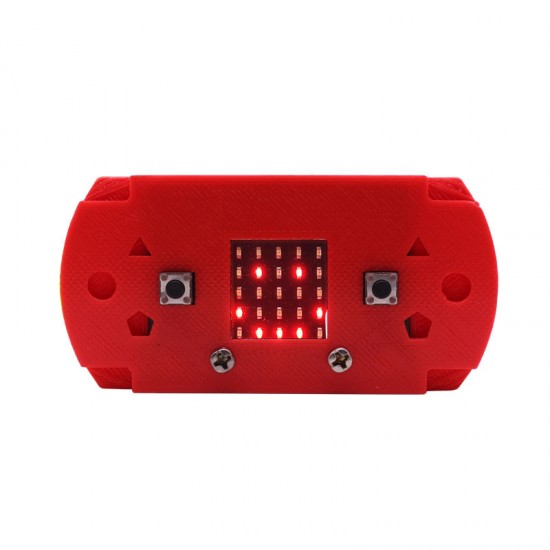 Microbit Development Board Silica Gel Case 3D Printing Red