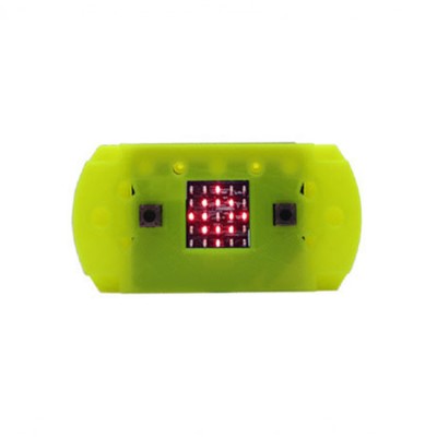 Microbit Development Board Silica Gel Case 3D Printing Yellow