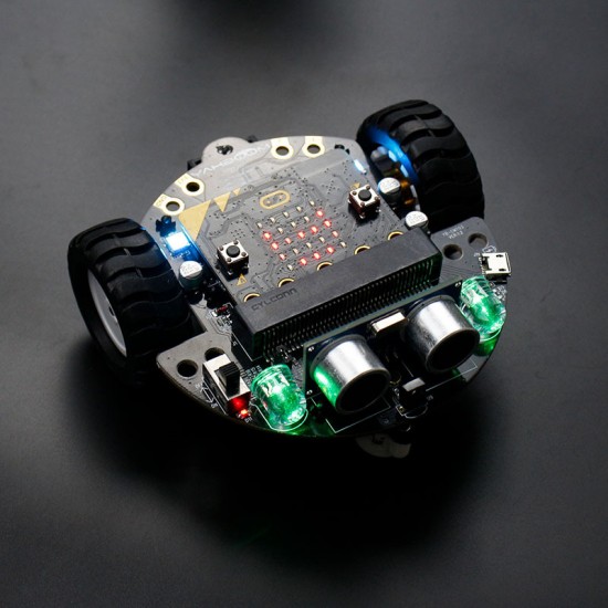 Microbit Intelligent Bogie Kit Remote Control Robot Programming