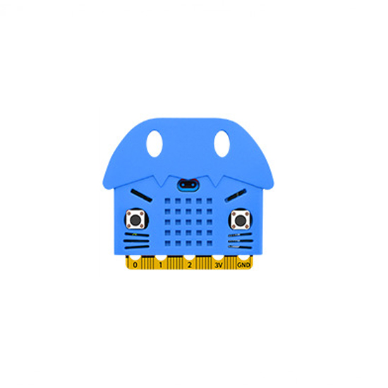 Microbit Mainboard Case Silica Gel Seal Figure Blue