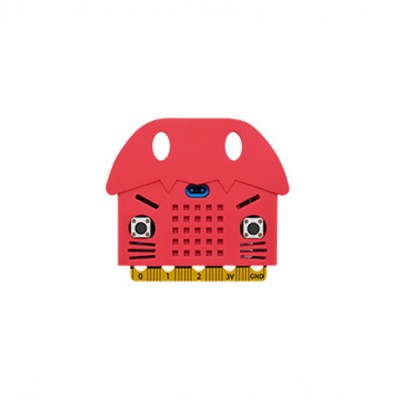 Microbit Mainboard Case Silica Gel Seal Figure Rose Red