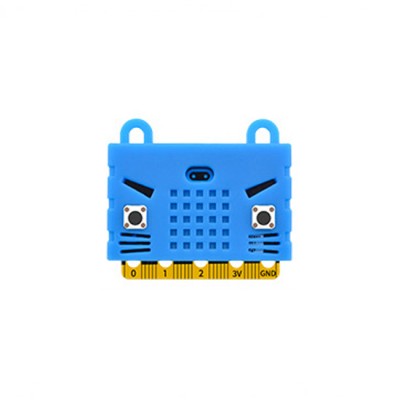 Microbit Mainboard Case Silica Gel Tiger Figure Blue