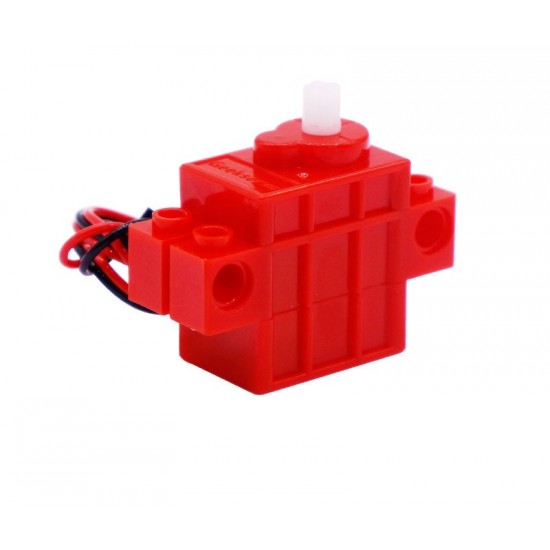 Microbit Programmable Servo Makecode 9G Red