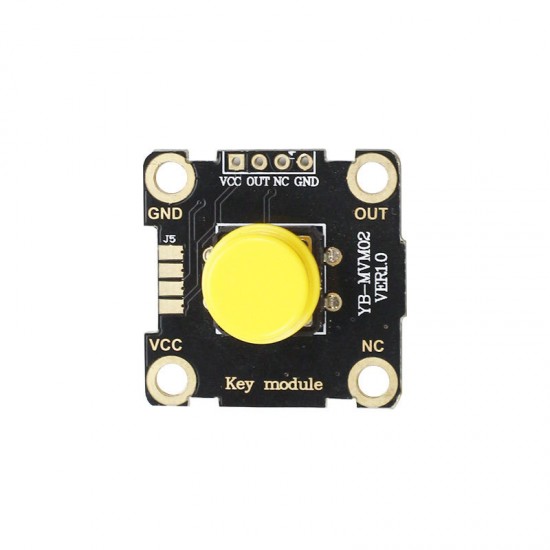 Microbit Single Switch Module Contact Switch Yellow