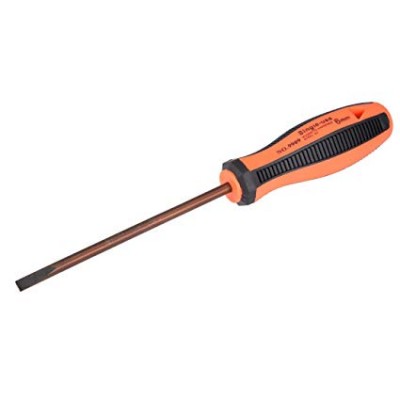 Orange and Black Slotted Screwdriver 5inch