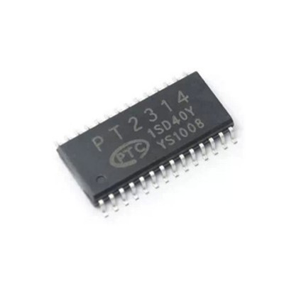 PT2314 SOP-28 Audio Processor Chip