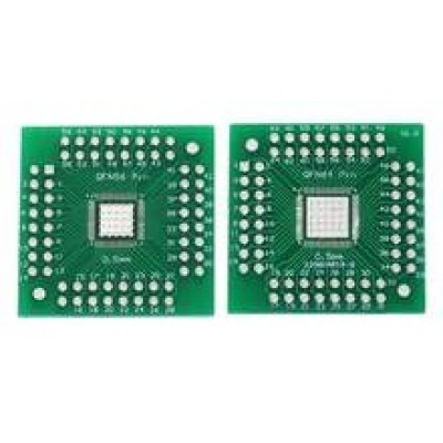 QFP64 to DIP64 Pin Board QFN64 0.5mm 0.8mm SMT