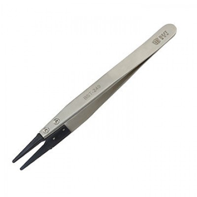 Rubber Tipped Tweezers BST-249