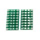 SMD to DIP 0805 0603 0402 SMT to DIP LED SMT Pin Board