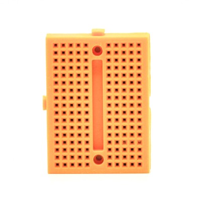 SYB-170 Plug-in Mini Breadboard 170 Tie-points Circuit Test Yellow