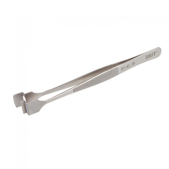 Stainless Steel Crystal Wafer Tweezers BST-91-4L