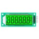 2.4” 6-bit 7-segment LCD Module Green Backlight