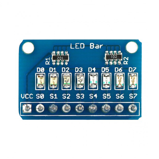 8-bit LED Bar Display Module