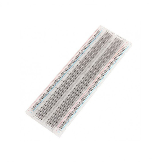 MB-102 Clear Breadboard 830 Point Solderless Test Board for DIY Experiment