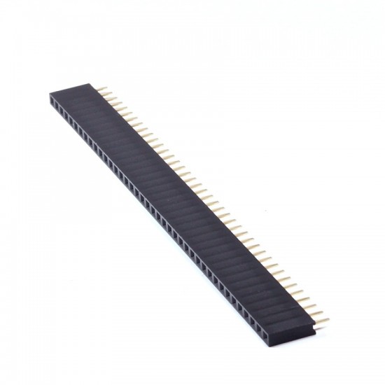 Single Row Straight Female 1×40Pin Header 2.54mm Pitch