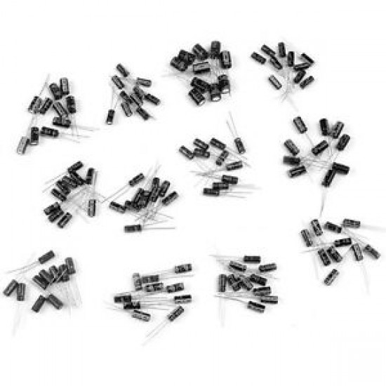 0.22UF-470UF 12Values×10pcs=120pcs Electrolytic Capacitors Kit