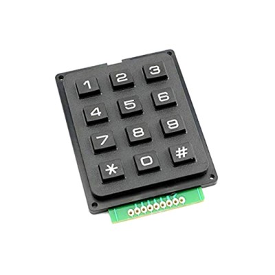 3×4 Matrix Array 12 Button Keypad MCU Board Tactile Switch