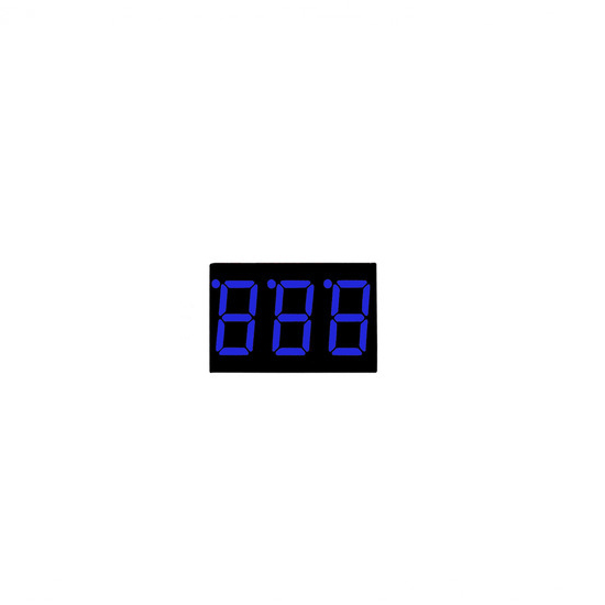 0.36inch Two Line LCD Digital Voltmeter DC5V30V Blue Display