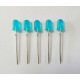 Blue 5mm Straight LED Round Head Foggy