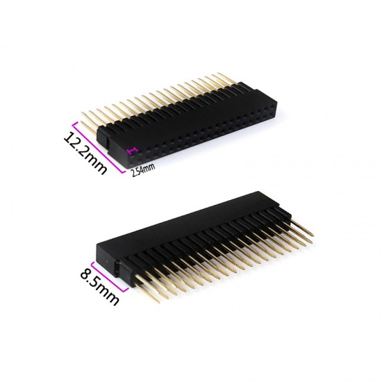 Raspberry Pi Compatible GPIO Stackable Headers 2×20Pins