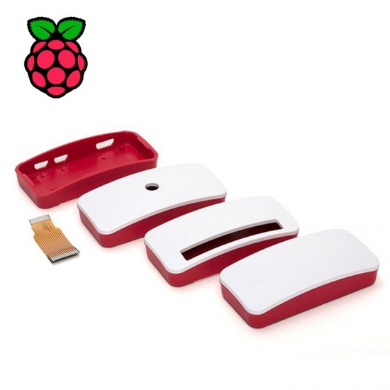 Raspberry Pi Zero Case Red&White