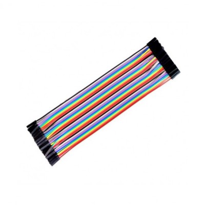 40P DuPont Cable Double Head 1P 20CM Female to Female