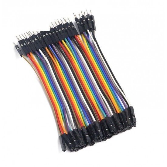 40P DuPont Cable Double Head 1P 20CM Male to Female