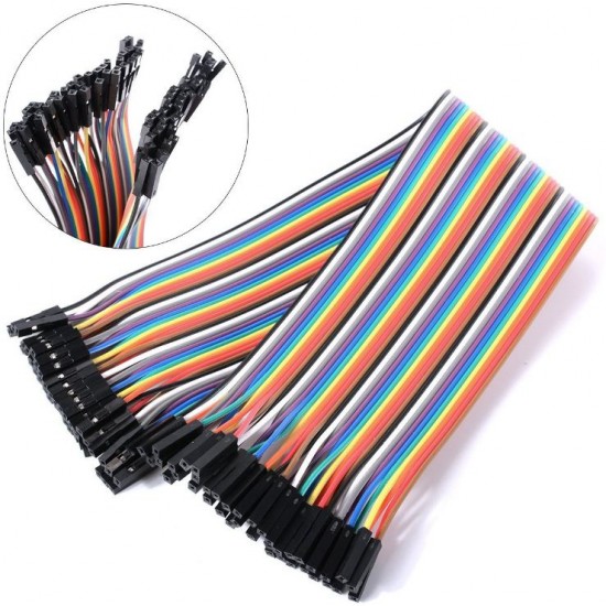 40P DuPont Cable Double Head 1P 30CM Female to Female